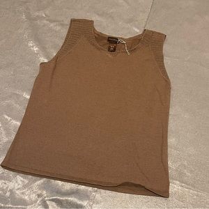 Multiples sleeveless woven top size M